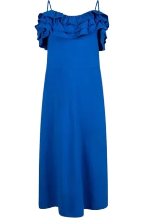 Jansen Amsterdam Damen, Kleider, Blau, 2XLGröße: