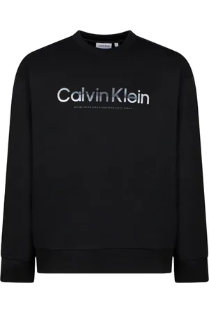 Calvin Klein Herren, Sweatshirts & Hoodies, Schwarzk, MGröße: