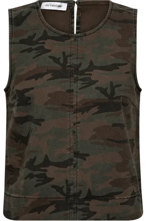 Co`Couture Damen, Oberteile, Grün, LGröße: