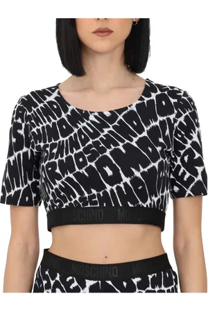 Moschino Damen, Oberteile, Schwarzk, MGröße: