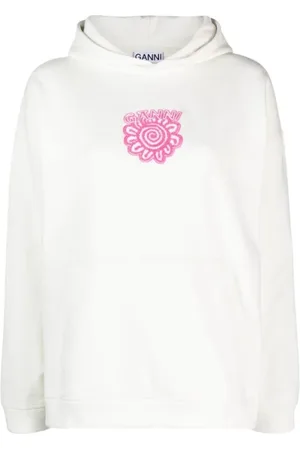 Ganni Damen, Sweatshirts & Hoodies, Weiß, S/MGröße: