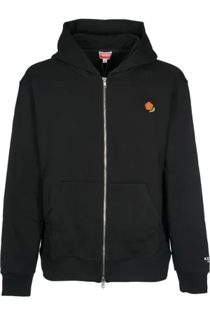Kenzo Herren, Sweatshirts & Hoodies, Schwarzk, LGröße: