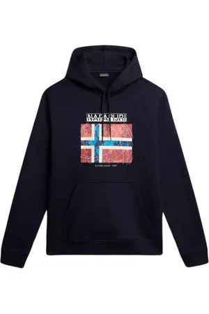 Napapijri Herren, Sweatshirts & Hoodies, Blau, LGröße: