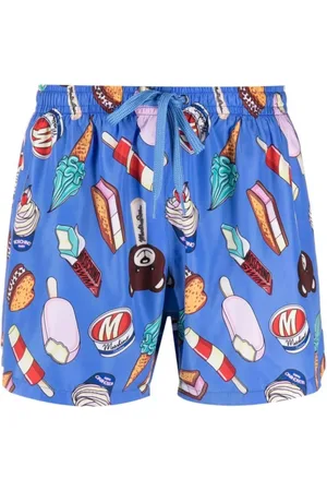 Moschino Herren, Bademode, Blau, MGröße: