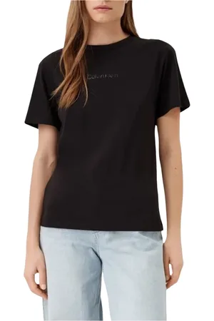 Calvin Klein Damen, Oberteile, Schwarzk, SGröße: