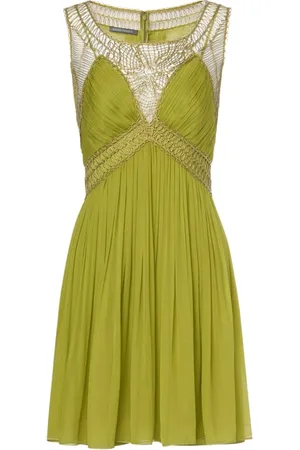 Alberta Ferretti Damen, Kleider, Grün, SGröße: