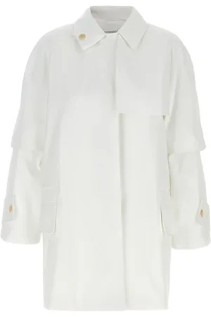 Max Mara Damen, Mäntel, Weiß, XSGröße: