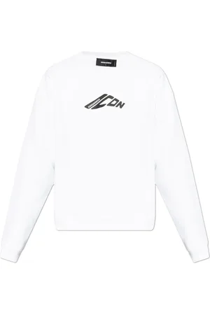 Dsquared2 Herren, Sweatshirts & Hoodies, Weiß, XLGröße: