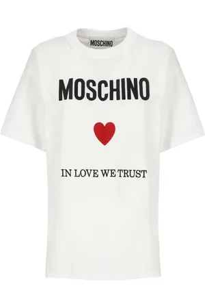 Moschino Damen, Oberteile, Weiß, SGröße: