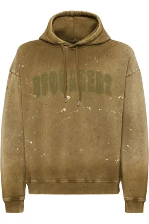 Dsquared2 Herren, Sweatshirts & Hoodies, Braun, MGröße: