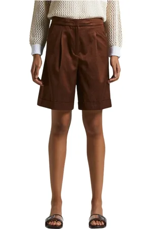 PESERICO SIGN Damen, Shorts, Braun, 3XSGröße: