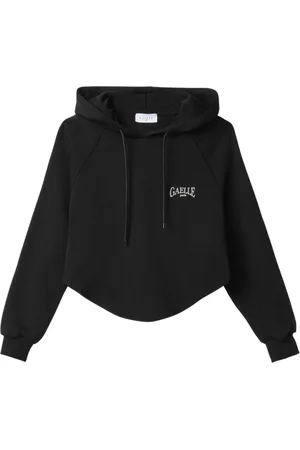 GAËLLE Damen, Sweatshirts & Hoodies, Schwarzk, MGröße: