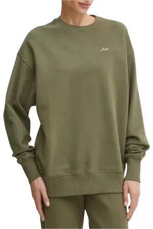 HUGO BOSS Damen, Sweatshirts & Hoodies, Grün, MGröße: