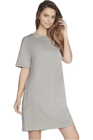 Skechers Damen, Kleider, Grau, LGröße: