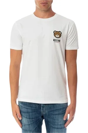 Moschino Herren, Oberteile, Weiß, MGröße: