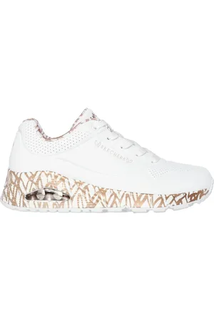 Skechers Damen, Schuhe, Weiß, 39 EUGröße: