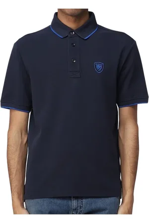Blauer Herren, Oberteile, Blau, SGröße:
