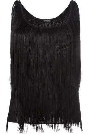 Tom Ford Damen, Oberteile, Schwarzk, SGröße: