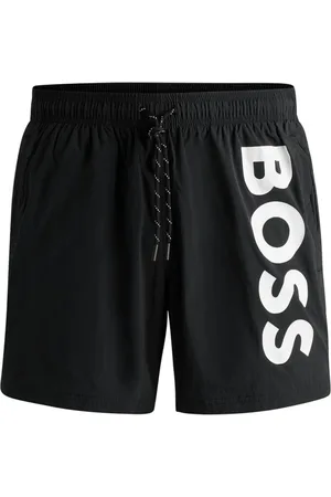 HUGO BOSS Herren, Bademode, Schwarzk, MGröße: