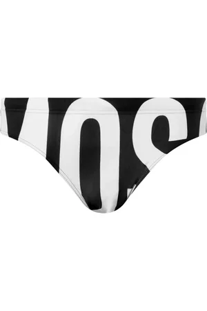 Moschino Herren, Bademode, Schwarzk, 2XLGröße: