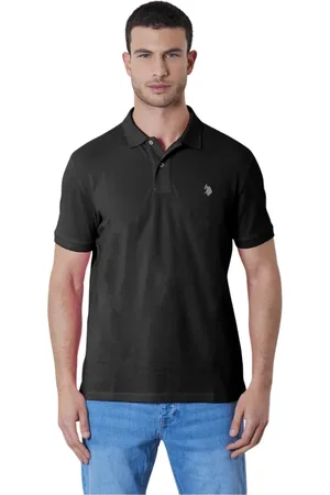 U.S. Polo Assn. Herren, Oberteile, Schwarzk, LGröße: