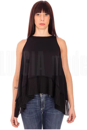 Dondup Damen, Oberteile, Schwarzk, MGröße:
