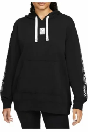 Nike Damen, Sweatshirts & Hoodies, Schwarzk, SGröße: