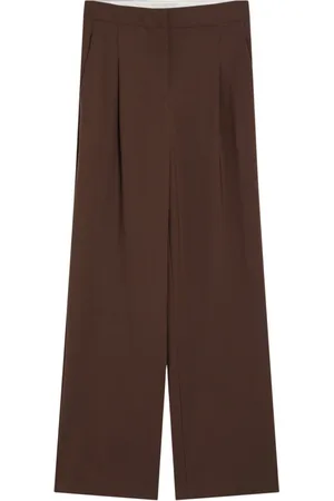 Loulou Studio Damen, Hosen, Braun, MGröße:
