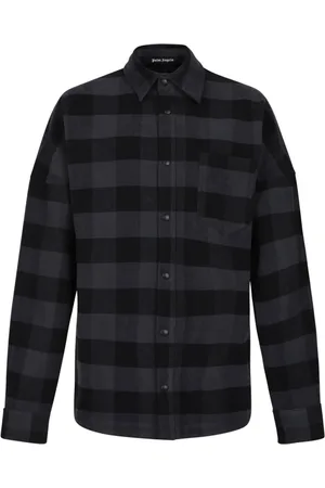 Palm Angels Herren, Shirts, Schwarzk, LGröße: