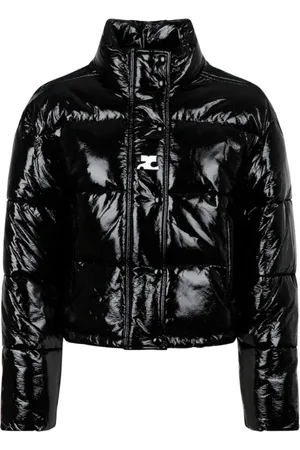 Courrèges Damen, Jacken, Schwarzk, SGröße: