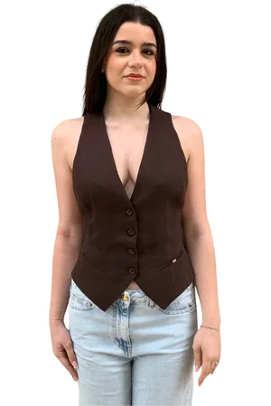 Elisabetta Franchi Damen, Jacken, Braun, XSGröße: