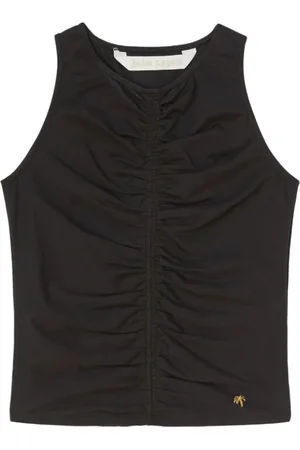 Palm Angels Damen, Oberteile, Schwarzk, MGröße: