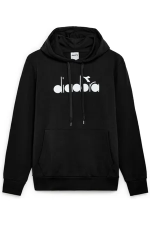Diadora Herren, Sweatshirts & Hoodies, Schwarzk, XLGröße: