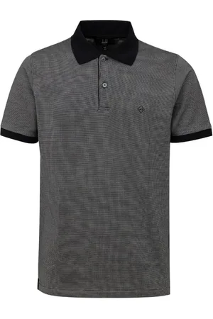 Dunhill Herren, Oberteile, Schwarzk, MGröße: