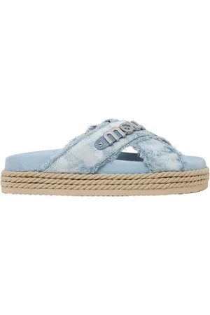 Mou Damen, Schuhe, Blau, 40 EUGröße: