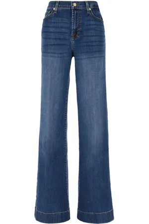 7 for all Mankind Damen, Jeans, Blau, W29Größe: