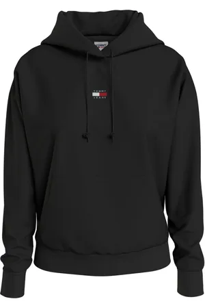 Tommy Hilfiger Damen, Sweatshirts & Hoodies, Schwarzk, LGröße:
