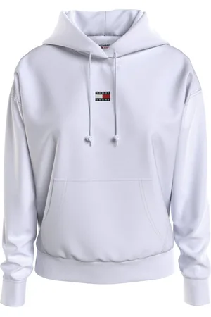 Tommy Hilfiger Damen, Sweatshirts & Hoodies, Weiß, LGröße: