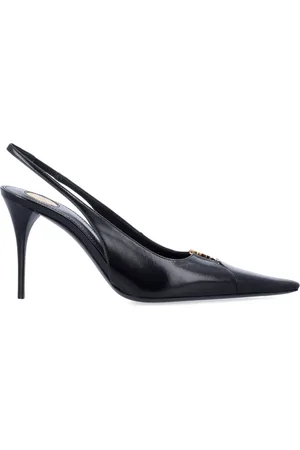 Saint Laurent Damen, Schuhe, Schwarzk, 39 EUGröße: