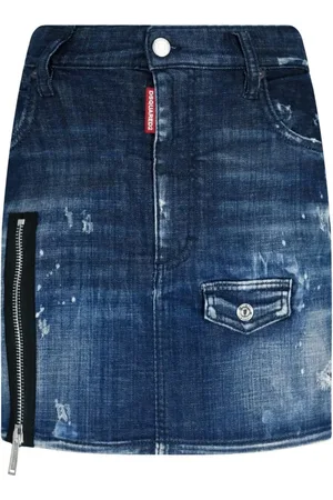 Dsquared2 Damen, Röcke, Blau, XSGröße:
