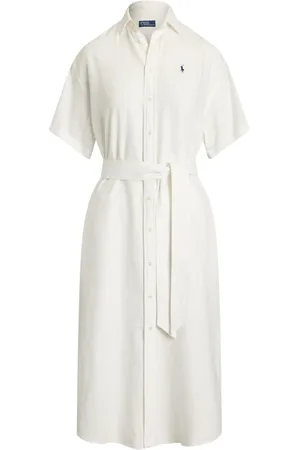 Ralph Lauren Damen, Kleider, Weiß, MGröße: