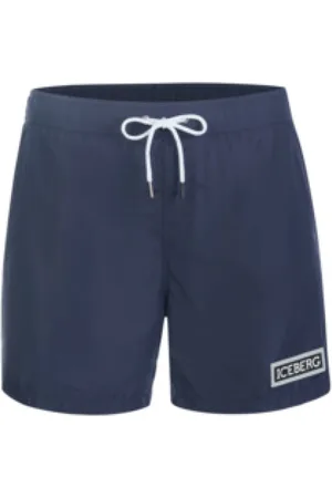 Iceberg Herren, Bademode, Blau, SGröße: