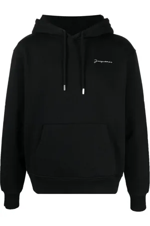 Jacquemus Herren, Sweatshirts & Hoodies, Schwarzk, SGröße: