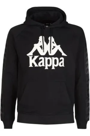 Kappa Herren, Sweatshirts & Hoodies, Schwarzk, MGröße: