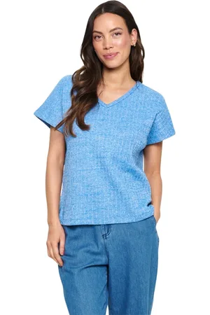 Saint Tropez Damen, Oberteile, Blau, XLGröße: