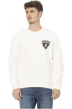 AUTOMOBILI LAMBORGHINI Herren, Sweatshirts & Hoodies, Weiß, LGröße:
