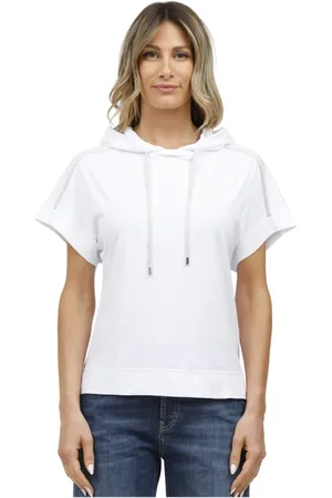 Gran Sasso Damen, Sweatshirts & Hoodies, Weiß, XLGröße: