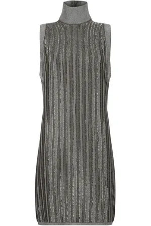 Tom Ford Damen, Kleider, Grau, MGröße: