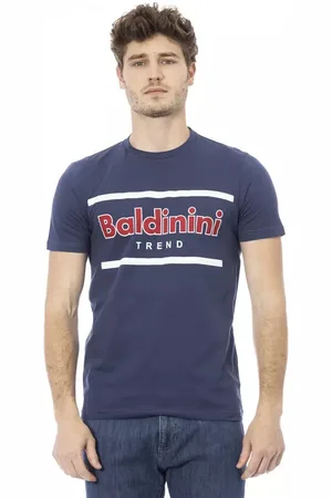 BALDININI Herren, Oberteile, Blau, MGröße: