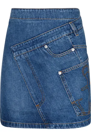 J.W.Anderson Damen, Röcke, Blau, 3XSGröße: